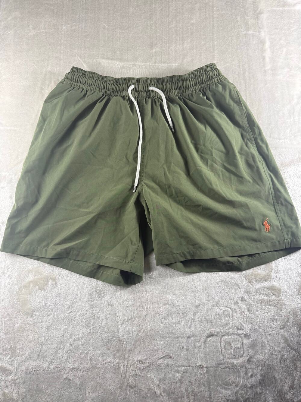 Polo Ralph Lauren Swim Trunks Men's Size XL Green / Yellow Swimwear Outdoors
